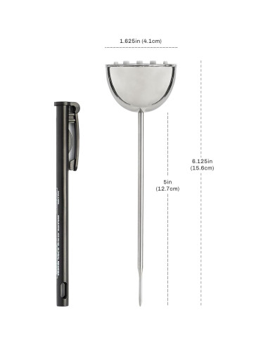 Termómetro Digital ProAccurate CDN 12,07 cm Impermeable