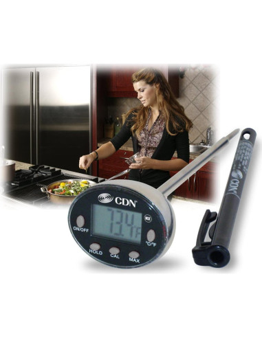 Termómetro Digital ProAccurate CDN 12,07 cm Impermeable
