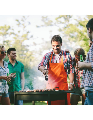 Termómetro Digital de Carne Plegable Hoteam 6 Piezas Impermeable