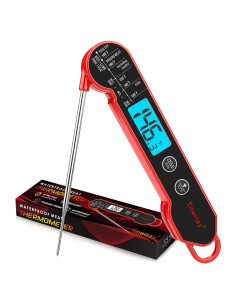 Termómetro Digital de Carne Tinerray a Prueba de Agua 300C