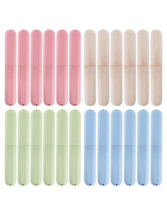 Funda de Cepillo de Dientes de Viaje Hedume 28 Piezas