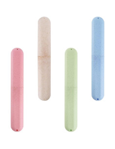 Funda de Cepillo de Dientes de Viaje Hedume 28 Piezas 2