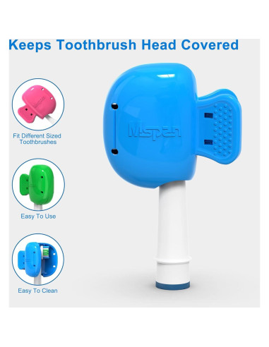 Funda de Cepillo de Dientes Mspan - 6 Paquetes Colores