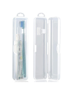 Estuche de Cepillo de Dientes Patelai 2 Piezas Viaje 20x4.7cm