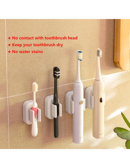 Soporte para Cepillos de Dientes Cadbibe 2 Piezas Blanco