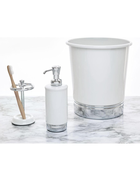 Organizador de Cepillos de Dientes iDesign York 3 Secciones