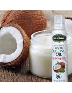 Spray de Aceite de Coco Mantova 100% Puro 150 ml 2