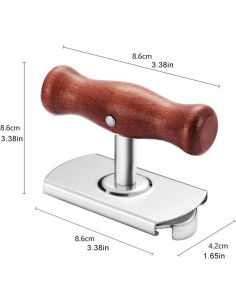 Abrebotellas JOMIHONEY Acero Inoxidable Ajustable 2-10 cm 2