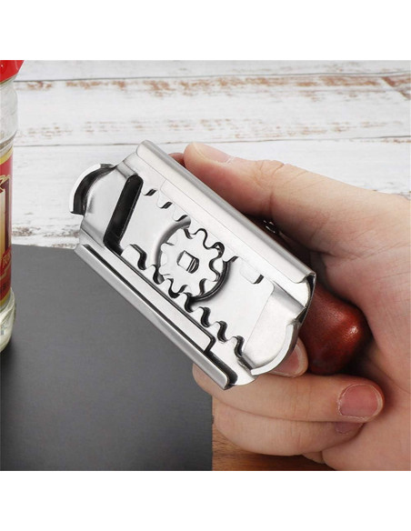 Abrebotellas JOMIHONEY Acero Inoxidable Ajustable 2-10 cm