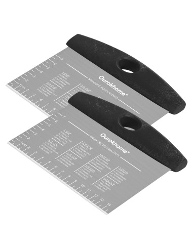 Cortador de masa Ourokhome de acero inoxidable 15x12 cm