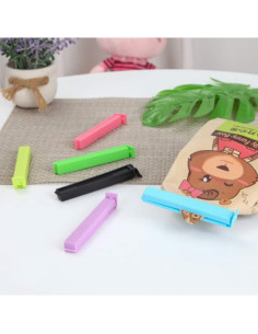 40 Clips de Sellado de Comida Otylzto - 5 Tamaños Variados 2