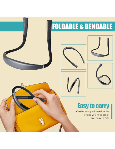 Luz de Lectura LED AIOLEKUP para el Cuello, 3 Colores, Recargable