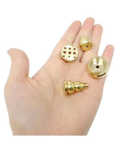 Soporte de Incienso de Latón Honbay 4PCS Mini Quemador