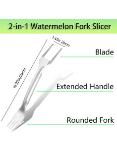 Cortadores de Sandía 2 en 1 Wercow - Paquete de 4 2