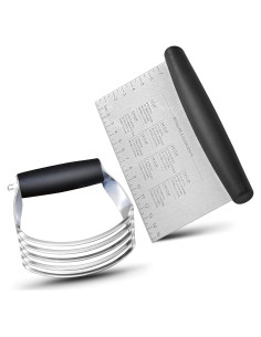 Conjunto Raspador y Mezclador Acero Inoxidable ALLTOP - Negro