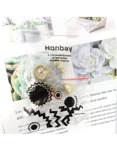 Soporte de Incienso de Latón Honbay 4PCS Mini Quemador