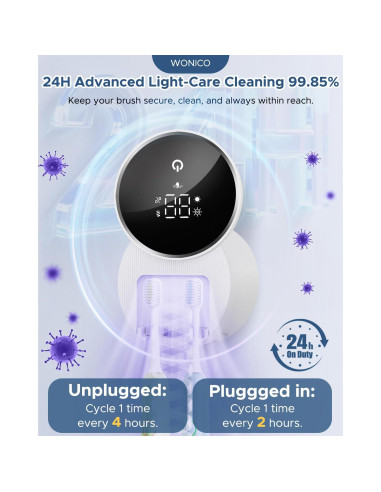 Soporte desinfectante para cepillos WONICO X131 Ultra