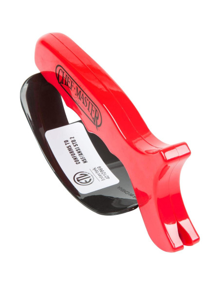 Afilador de cuchillos Chef Master 2 piezas carburo rojo