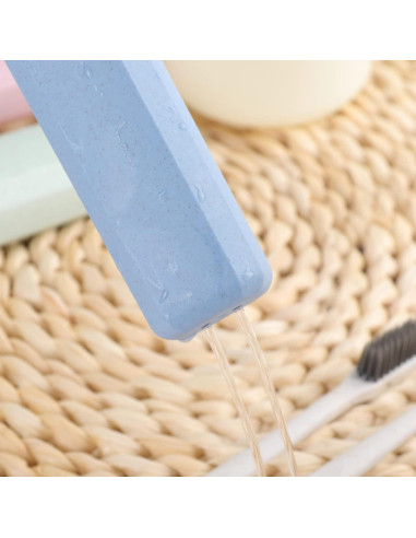 Estuche de Cepillo de Dientes Hooqict 4 Piezas Viaje