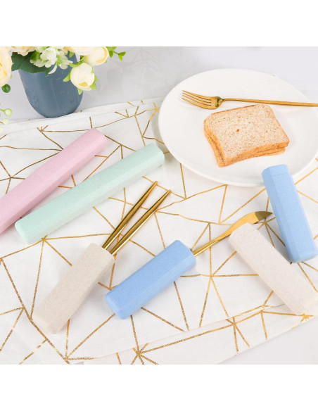 Estuche de Cepillo de Dientes Hooqict 4 Piezas Viaje