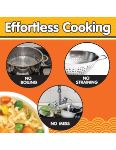 Cocedor de Ramen Fasta Pasta para Microondas 136g 2