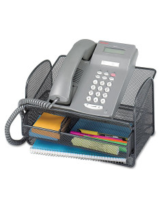 Organizador de Escritorio Safco Onyx con Cajón Negro