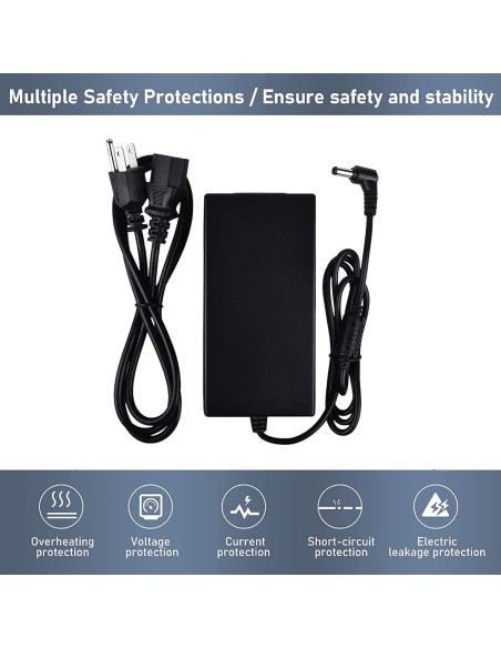 Adaptador de corriente CA Digipartspower para altavoz Clearview