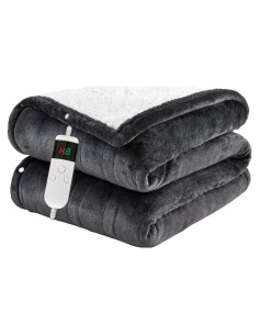 Manta Eléctrica Calentada PENGZHU 220gsm con Apagado Automático