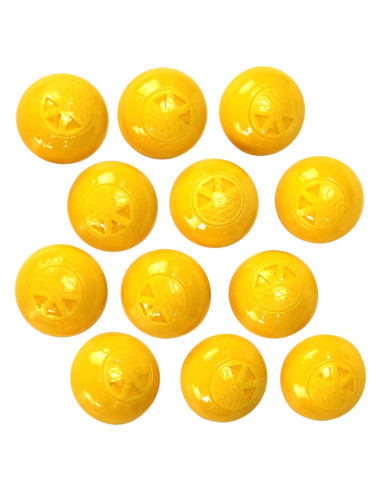 Paquete de 12 Esferas Desodorantes Iconikal Amarillo 2,54 cm