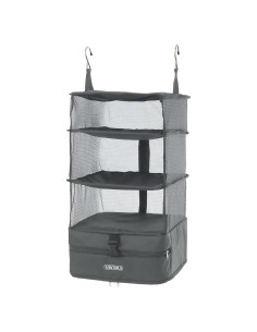 Bolsa de Estante de Viaje Colgante TABITORA Gris L 60cm