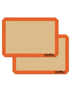 Alfombrillas de Hornear de Silicona MMMAT - Juego de 2