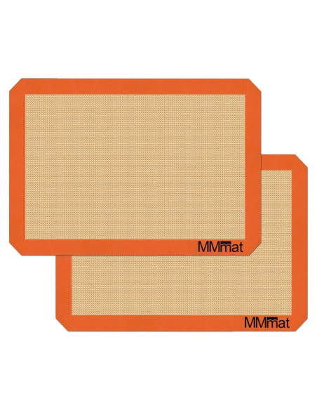 Alfombrillas de Hornear de Silicona MMMAT - Juego de 2