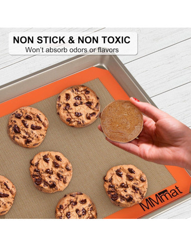 Alfombrillas de Hornear de Silicona MMMAT - Juego de 2
