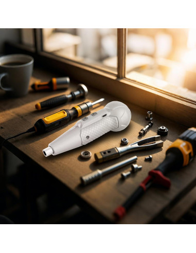 Destornillador eléctrico inalámbrico XLX 3.7V recargable con LED