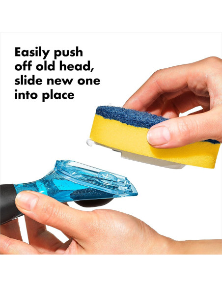 Estropajo con Dispensador de Jabón OXO Good Grips - 2 Pzas