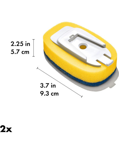 Estropajo con Dispensador de Jabón OXO Good Grips - 2 Pzas