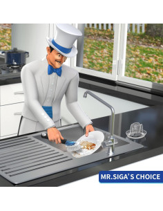 Recambios cepillo dispensador de jabón MR.SIGA, 4 unidades 2