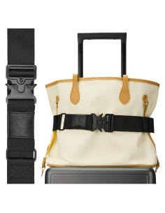 Cinturón de viaje GARDIGER ajustable 124 cm negro
