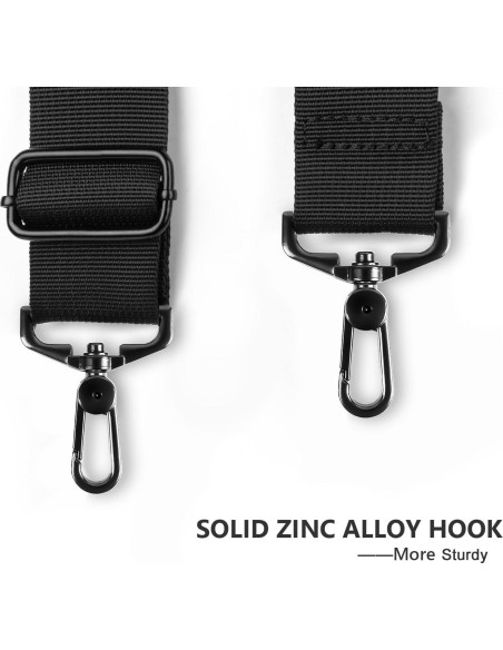 Correa de Hombro Ytonet Ajustable con Almohadilla Negra