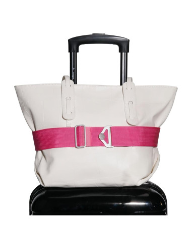 Cinturón de Viaje 2-en-1 TOOVREN Rosa Ajustable 71,5-90 cm