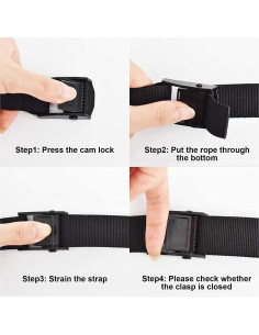 Paquete de 4 correas de sujeción DSHTP 152 cm 600 lbs 2