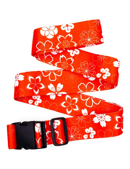 Correas de Equipaje Teeoff Ajustables 220 cm Naranja Sakura 2 Pcs