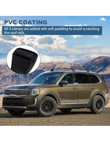 Barras Transversales Snailfly para Kia Telluride 2019-2025