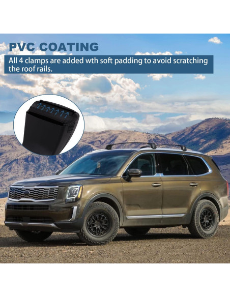 Barras Transversales Snailfly para Kia Telluride 2019-2025