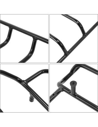 Soporte de Equipaje TCMT Negro para Harley Touring 1984-2025