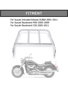 Soporte de Equipaje Trasero PSLER para Intruder y Boulevard 2