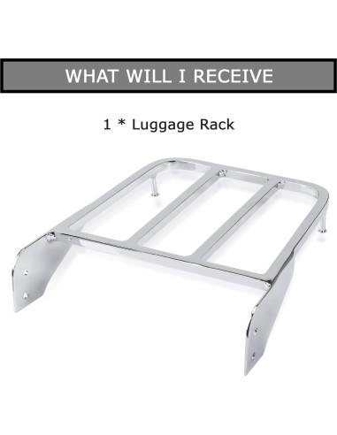 Soporte de Equipaje Trasero PSLER para Intruder y Boulevard