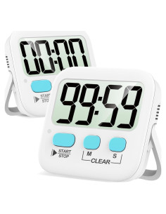 Temporizador Digital Antonki 2 Pack Magnético Cocina