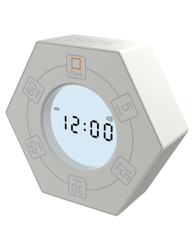 Temporizador Pomodoro Znewtech Blanco 5-60 Minutos