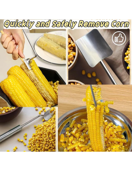 Pelador de Maíz Tileu 2024 Acero Inoxidable Fácil de Limpiar